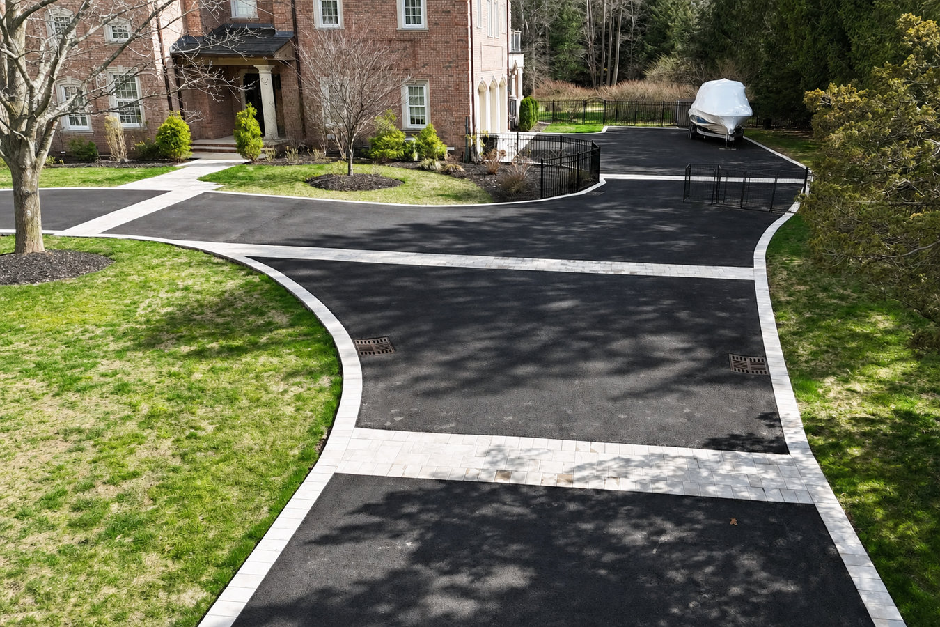 Driveway paving